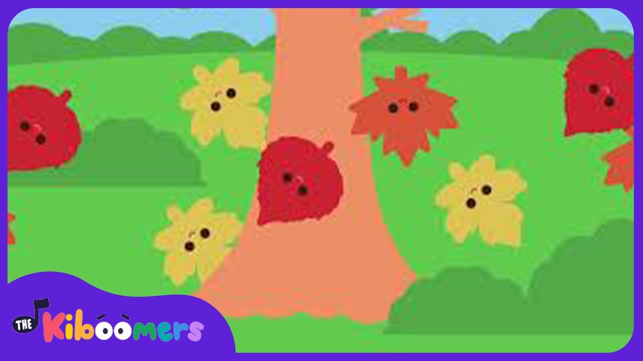 The Leaves on the Trees Song | The Kiboomers | Autumn Song for Kids | Kids Songs | Baby Songs